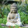 Resin Sleeping Buddha Sculpture Garden Zen Micro Landscape Statue Handicrafts Figurines Villa Outdoor Decoration Ornaments