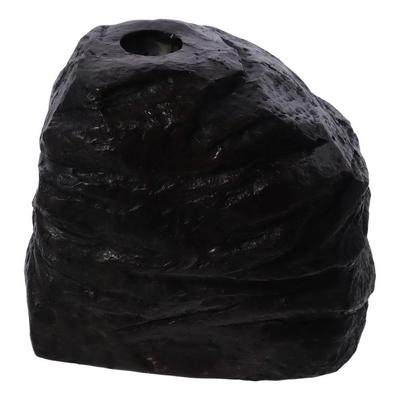 Organizzatore di Chiavi in Resina Forma di Pietra Nera Scatola Portachiavi Durevole Portachiavi per Interni