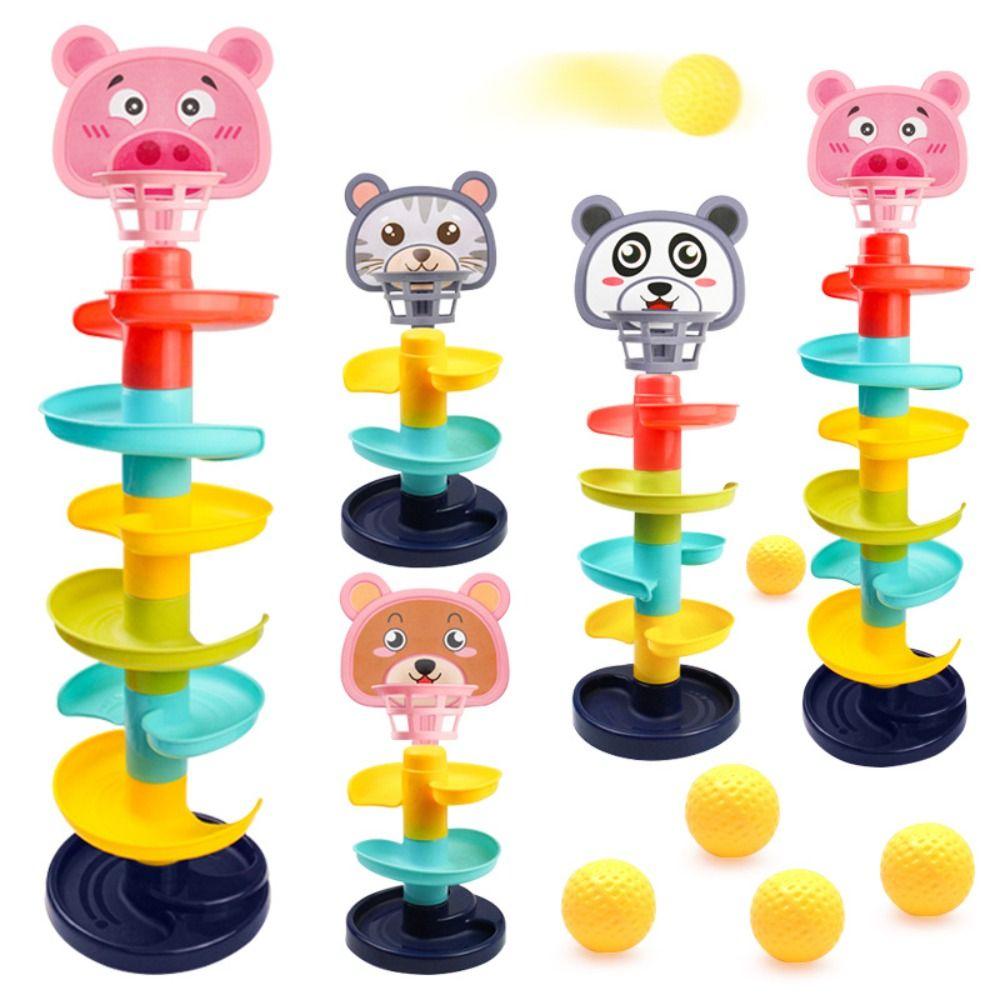 

Cartoon Fun Bell Ball Shooting Ball 3 Styles Parent-child Interactive Slide Children s Panda
