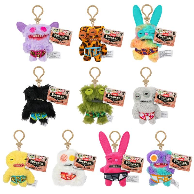 Fuggler Funny Ugly Monster Plush Toys Pendants Kawaii Teeth Monsters Fugguler Cute Peluche Dolls Decoration Accessories