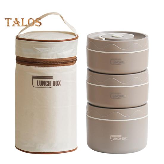 Contenedor Bento 3H de 1/2/3/4 Uds., contenedor de tiempo de conservación del calor, práctico contenedor de frutas para comida de Picnic de calidad alimentaria para uso diario