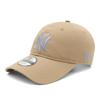 9Twenty Cap Long Visor Mlb New York Yankees Khaki Blue Non-Washed S/M