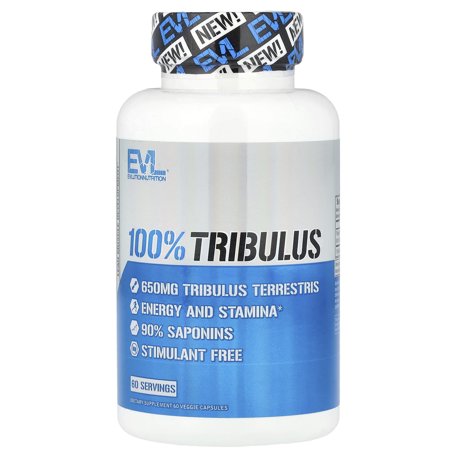 

100% Tribulus, 650Mg, 60 Veggie Capsules