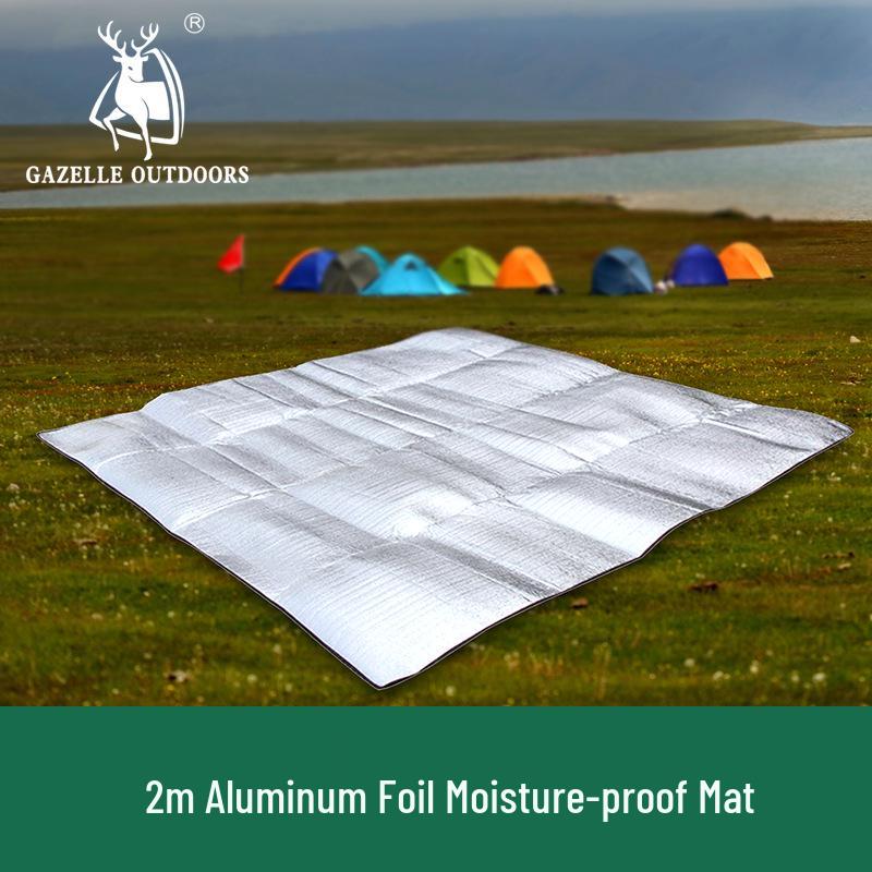 Hui Ling Yang Outdoor Aluminum Foil Moisture-proof Mat - Picnic, Beach, Camping Sleeping Pad