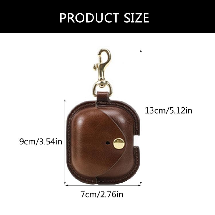 Shockproof Shell Headphone Sleeve Scratch Resistant Housing Antidust Washable Leather Cover Protective Case For Buds 3