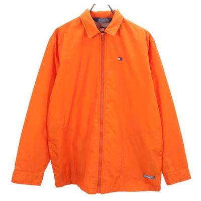 90s Old Nylon Jacket XL Orange Men's Used