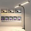 LED desk lamp desktop office gooseneck double head clip desk lamp study reading eye protection