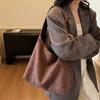 Soft Faux Suede Polyester Hobo Bag – Lightweight & Stylish Shoulder Tote for Women, Perfect for Everyday Use