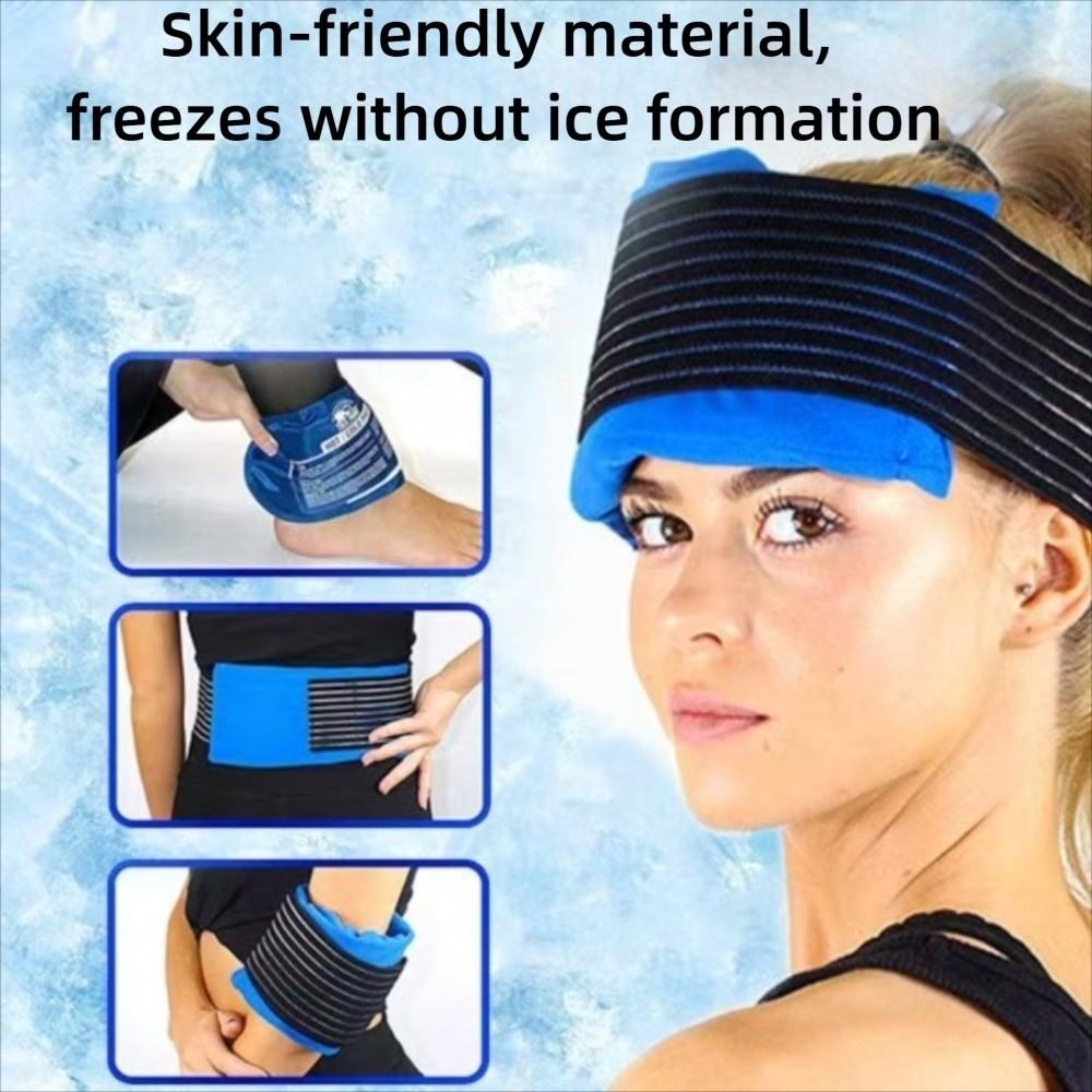 Elastic Gel Cold & Hot Packs Secure Fastening Reusable Warm or Ice Packs  Shoulder