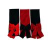 Christmas Festival Red Bow Tablecloth - Festive Red Cloth Decor for Holiday Parties