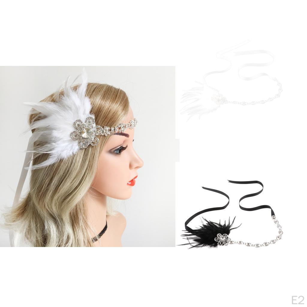 1920's Headband Headpiece Rhinestone Hair Accessories