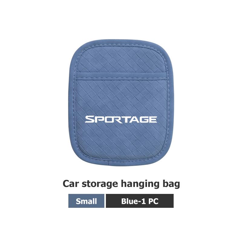 coajtd1 Car Center Console Side Paper Towel Key Storage Bag Pocket Organizer Bags For KIA Sportage Rio K5 K2 Optima Cerato Proceed Venga