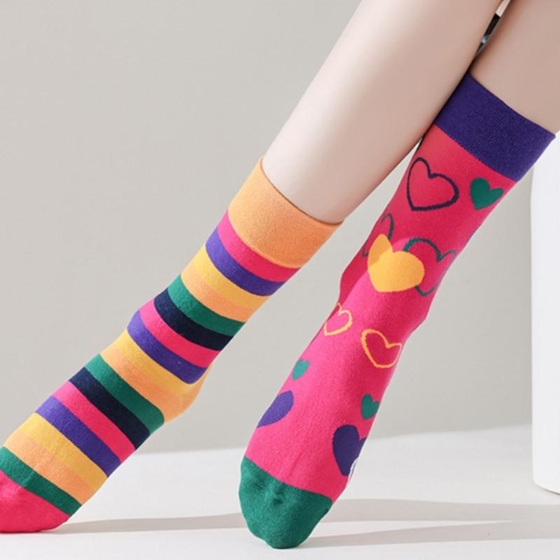 Novelties Funny Sock Cotton Boot Socks Fashion Ankle Socks Winter Warm Crew Socks Dress Socks for Women Girls Gifts