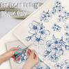 Paper Ceramic Decals Pottery Ceramics Clay Transfer Paper Underglaze Flower Paper March Cherry Blossom 520x370mm Pattern: 480x330mm