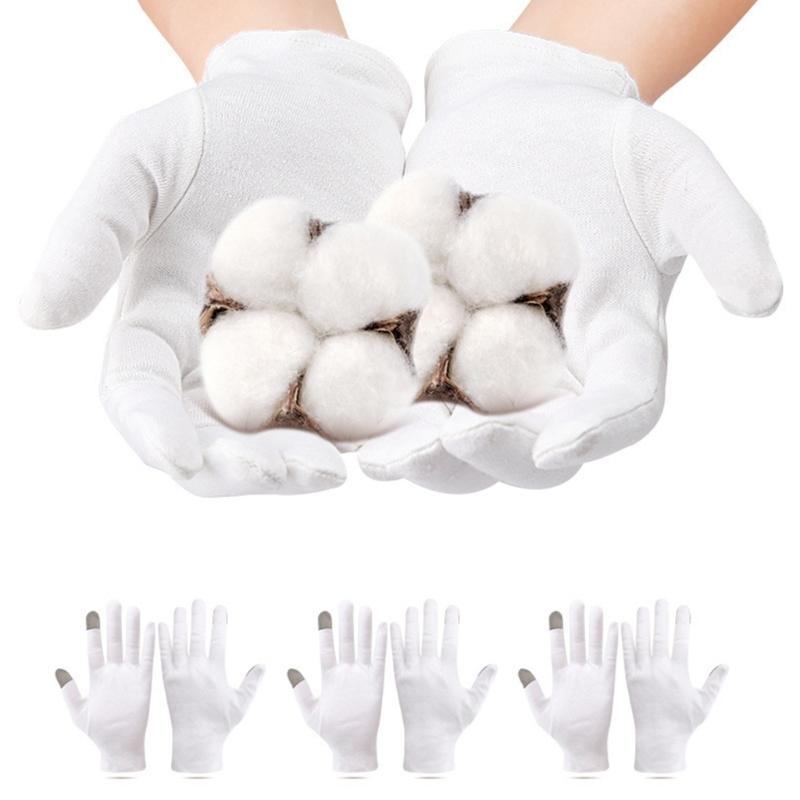 Thin Cotton Screen Touch Gloves Breathable Stretchable Handwear Worker Gloves For Outdoor Activity and Various Occasion