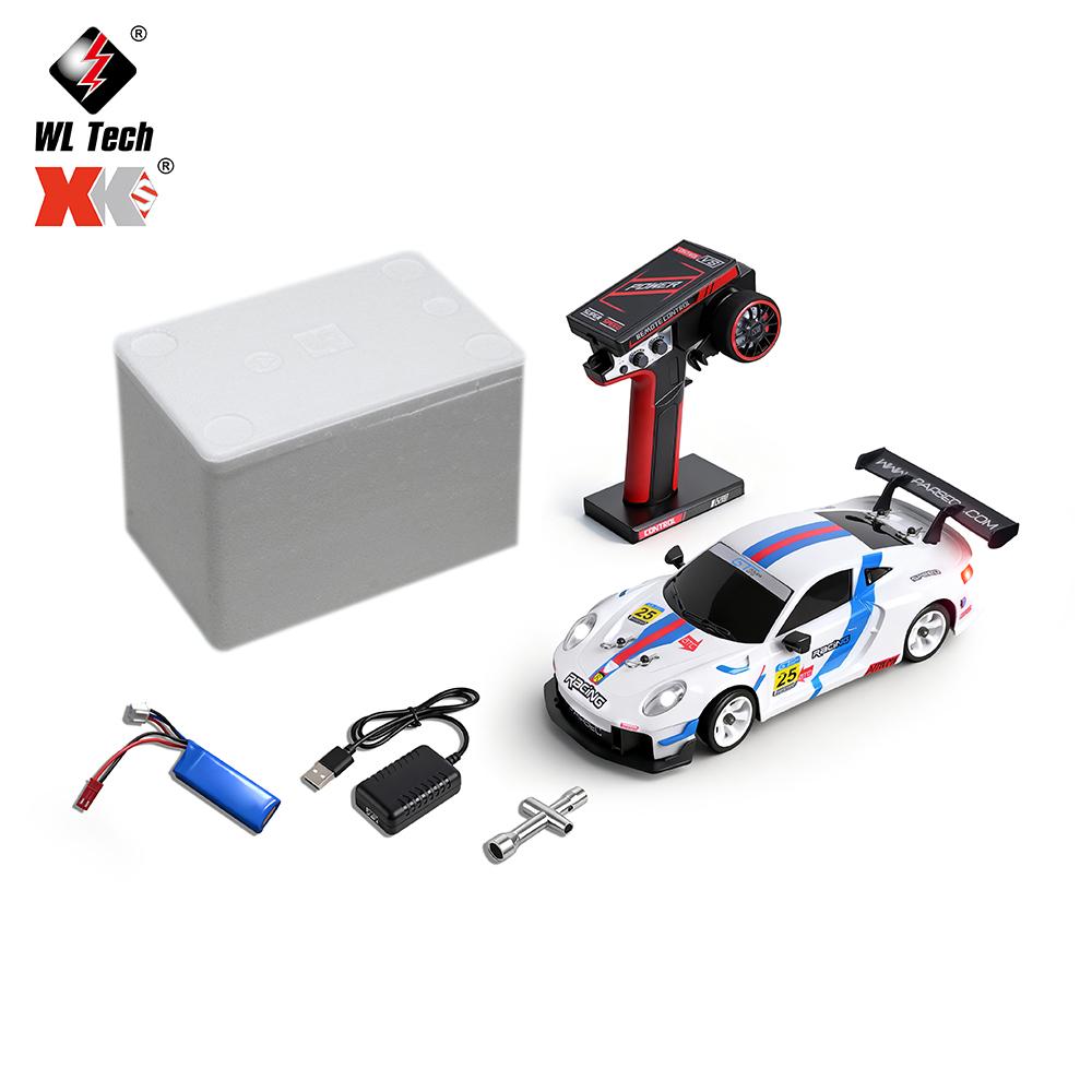 WLtoys 1/28 RC Drifting Car 284191 284019-A Upgraded Gyro 4WD High Speed Radio Control Model 2.4G Drift Racing Vehicle Mini Gift