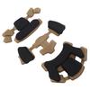 Helmet Padding Helmet Liner System Sponge Cushion Foam Pads Replacement Universal Padding Inner Protective Pads Set Kit Brown
