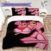 Pink Leopard Print Pattern Bedding,Quilt Set Quilt Cover Pillowcase Home Birthday Gift (1*duvet Cover+2*pillowcase,without core)ZSJT0917173