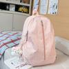 Schoolbag Korean Version Ins Little Star Schoolbag for Female Junior High School Students with a Sense of High-end Niche Does Not Collide 