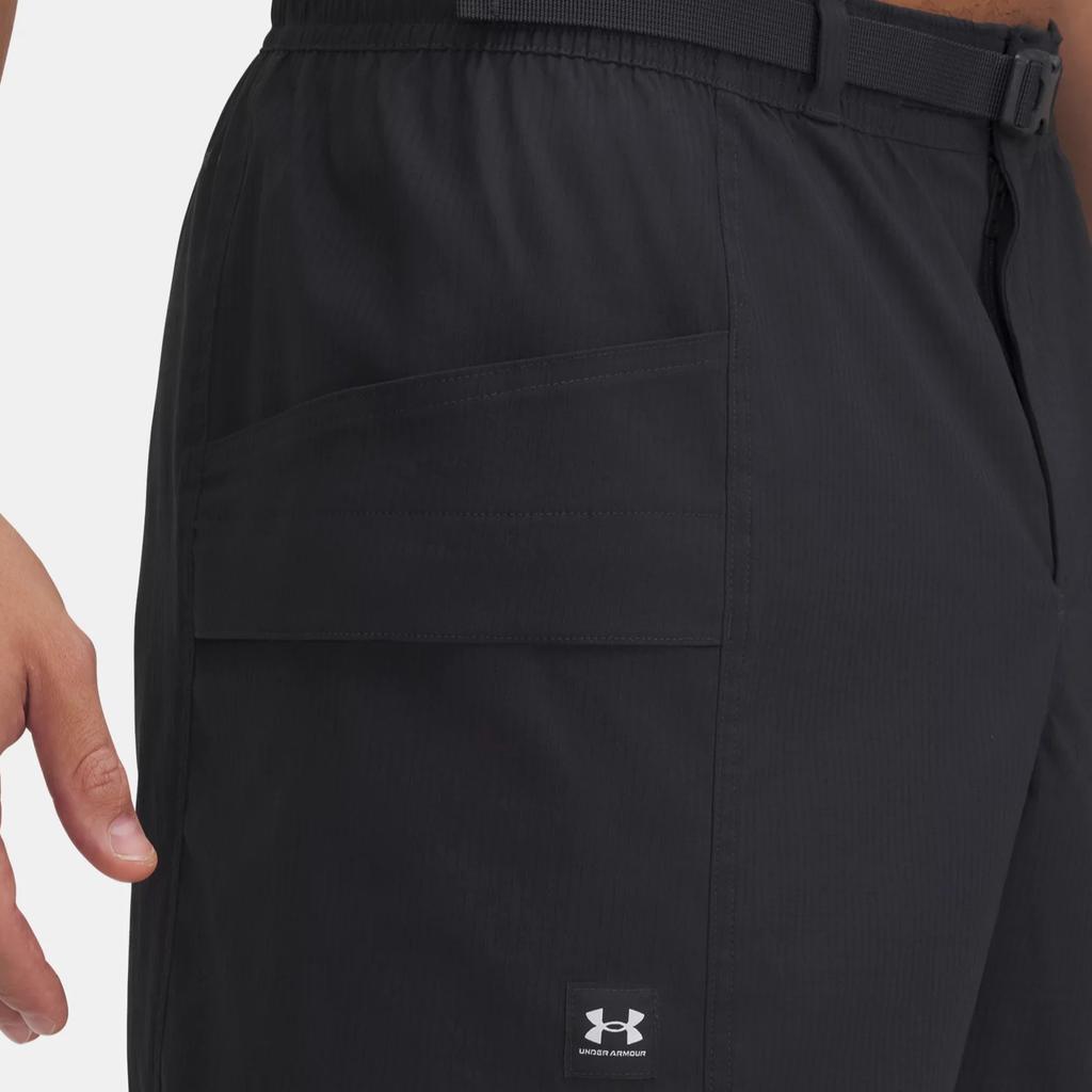 Under Armour Expanse Outdoor Series Woven Durable Stretch Comfortable Casual Sports Shorts Men Shorts Medium-Coal-Gray 6000996-016