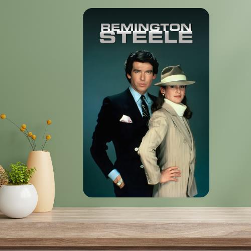 

Remington Steele Classic TV Show Metal Poster Sign 20x30cm（7.8x11.8inch）