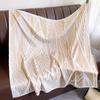 Spring and Autumn new Korean version striped fashion foreign style square scarf women's silk scarf dual-purpose imitation silk shawl scarf headband