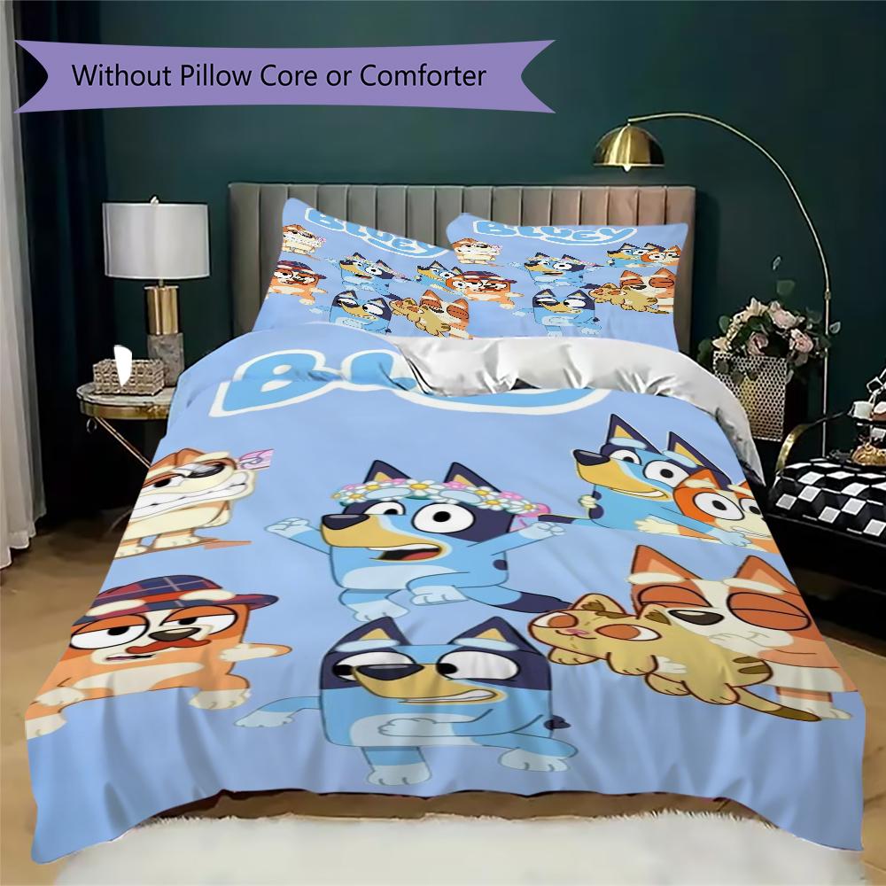 Happy Family Time Together Threepiece Set Without Core 1 Duvet Cover 2 Pillowcase Without Core Bedding Set Duvet Cover And Pillowcase