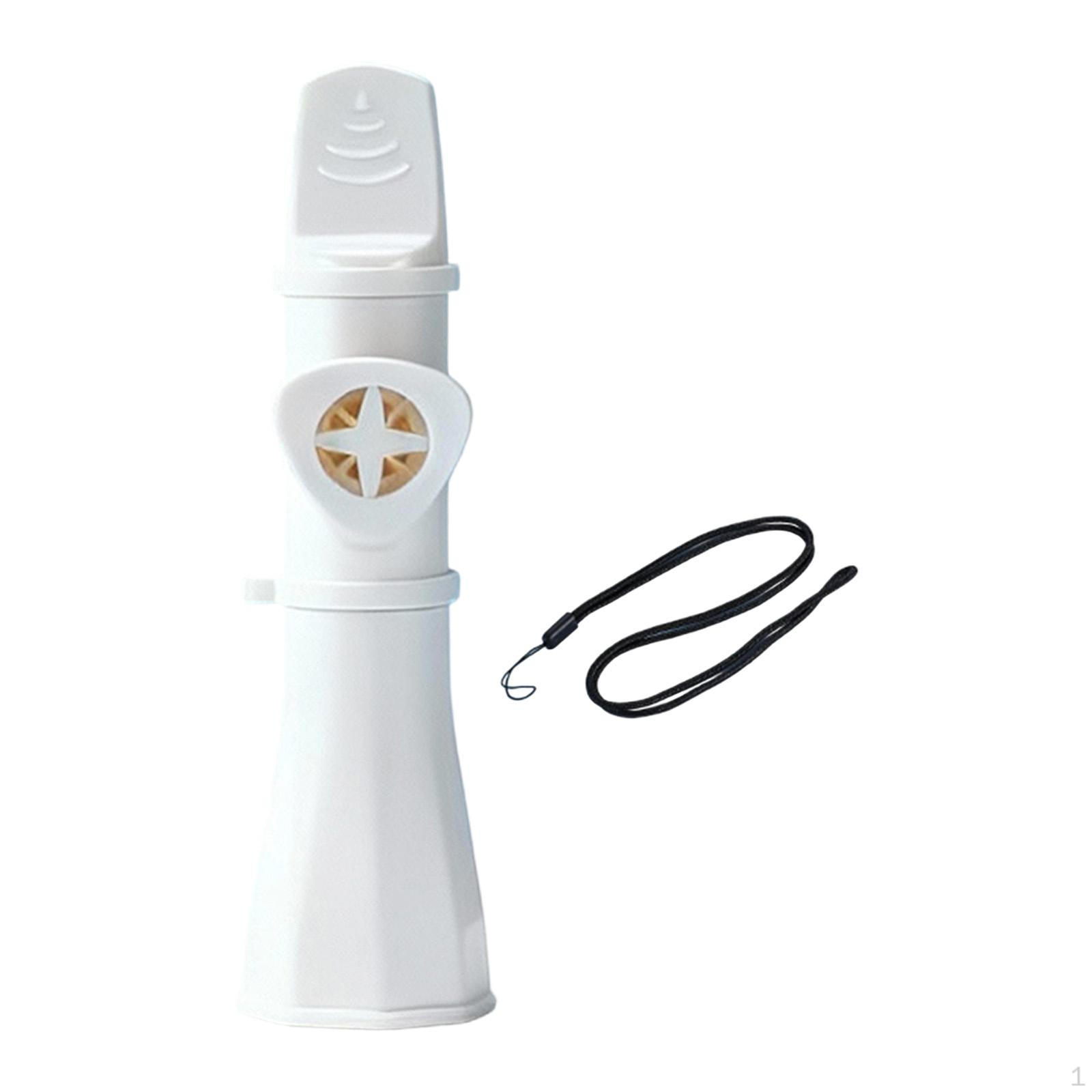 

Children s Kazoo Flute with Carrying Strap, Compact Wind Instrument, Musical Toy for Children білий