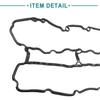 ACROPIX Engine Valve Cover Gasket Valve Cover Gasket Seal Fit for BMW 335i - Pack of 1 Black