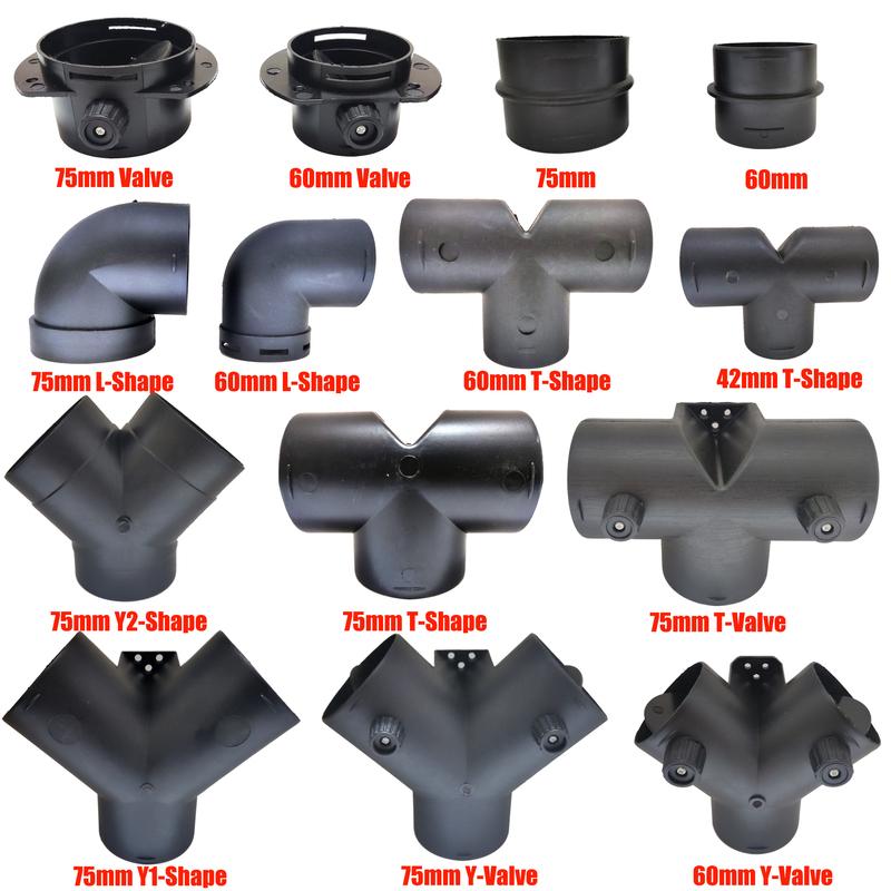 Air Vent Duct Ducting T L Y Branch Elbow Pipe Exhaust Connector Valve Joiner For Webasto Eberspaecher Diesel Parking Heater