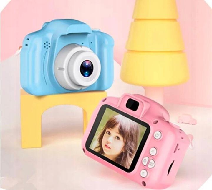 Aparat Cyfrowy Fotograficzny Dla Dzieci Kamera Gry