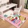 Sponge Expressions Pattern Carpet, Chair Rug,Rug for Office Bedroom Living Rooms, Doormat Decor Fan Gift Christmas Gift