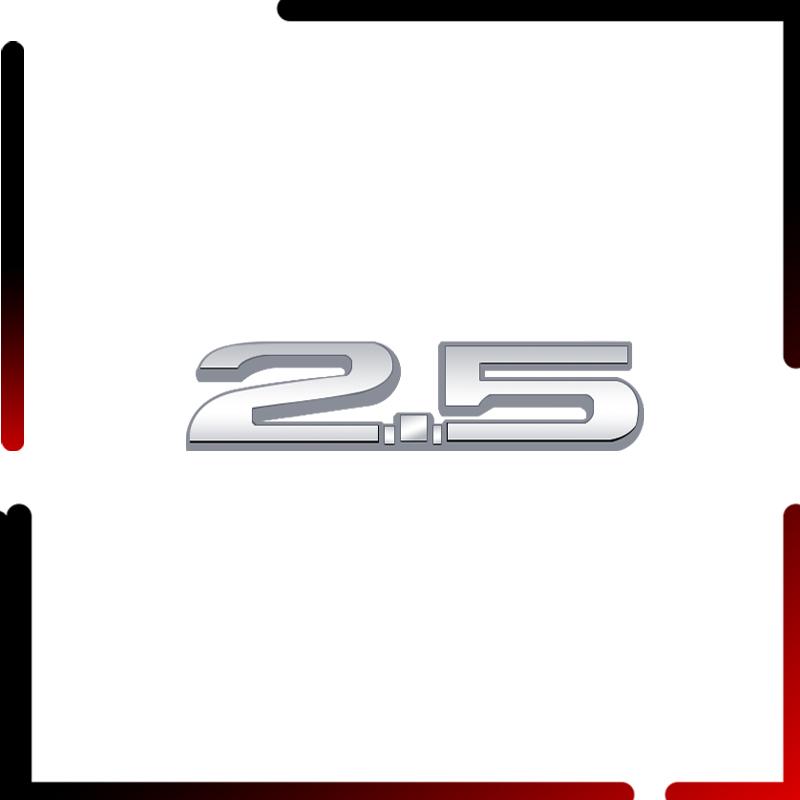 Metal Car Body 2.0 2.5 Red Emblem Badge 3D Sticker Tail Decals For Mazda MS Speed CX5 CX3 Atenza Axela MX5 M6 M3 Acceessories vzpgl12