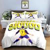 "Ronaldo figure and SIUUU." Bedding sets Duvet cover sets Duvet covers Pillowcases(1 * Duvet Cover 2 * Pillowcases, without duvet insert)