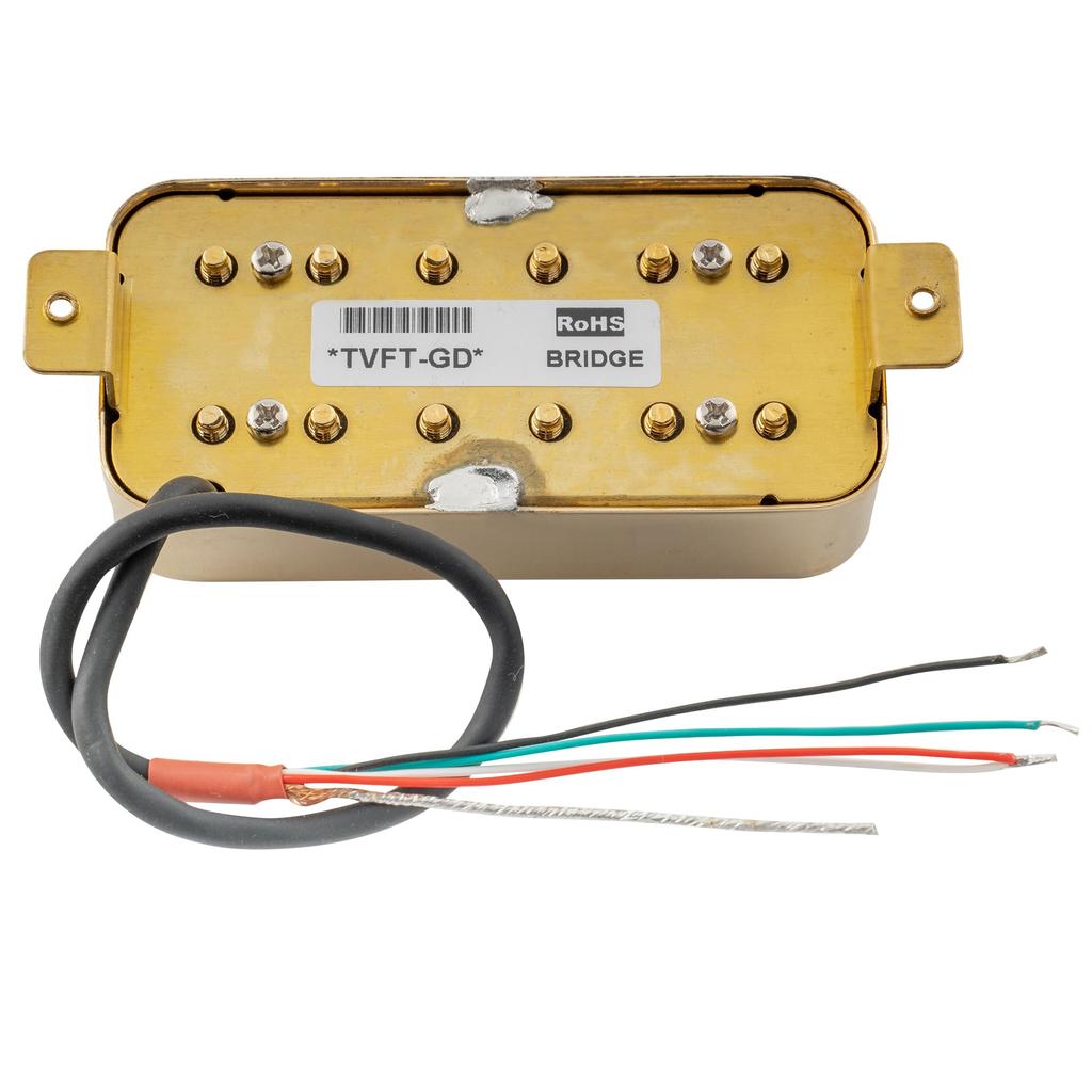 Artec TVFT Filtertron Alnico 5 Humbucker Pickup Bridge PU for Electric Gold Guitar,