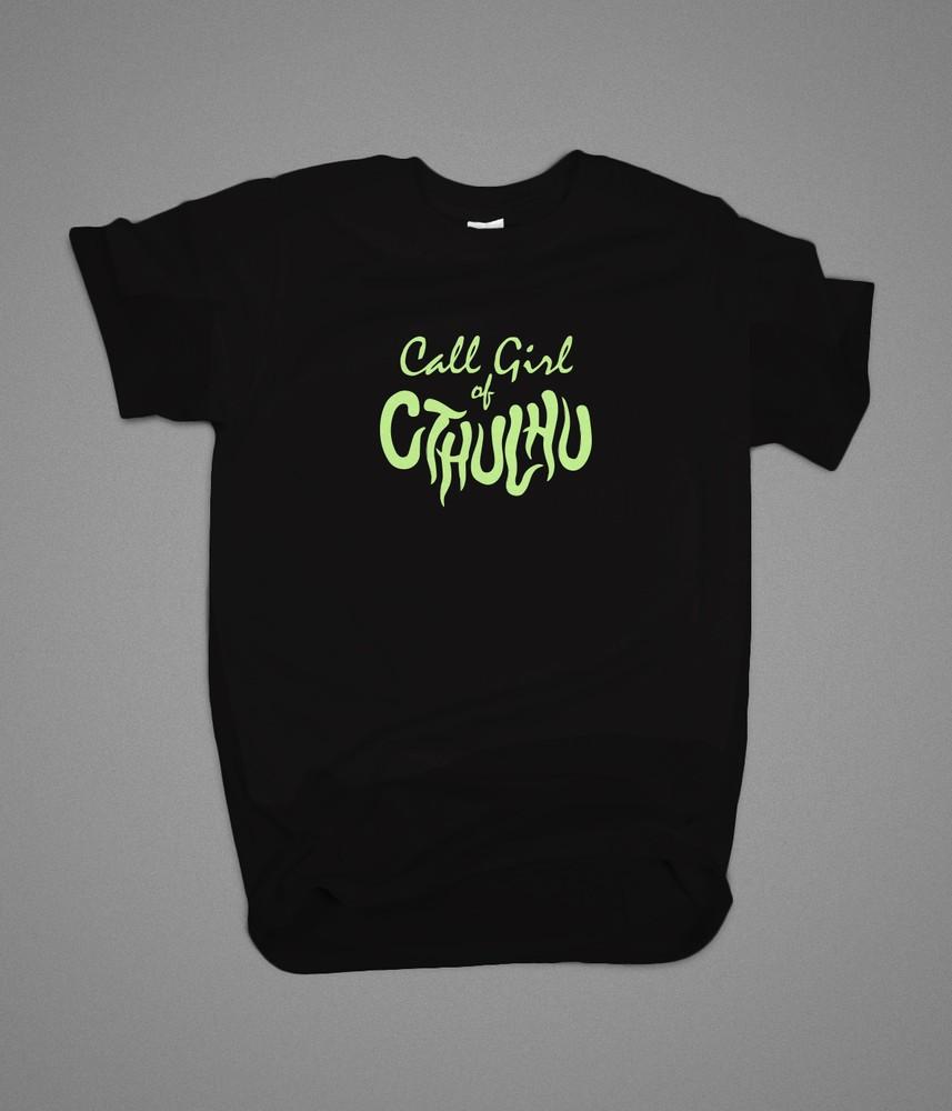 

Call of Cthulhu Tshirt Call Girl of Cthulhu design XL