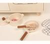 Kids' Wooden Kitchen Playset—Log Style Cooking Toy for Pretend Play