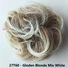 Elastici per Capelli Moda Europei e Americani - Elastici Morbidi e Spettinati per Donne, Accessori per Chignon e Parrucche, Stile Fiore a Bocciolo