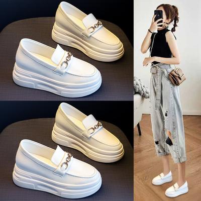 Zomer Casual Echt Zacht Leren Loafers voor Dames