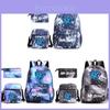 Canvas Backpack Set For Students With Laptop Compartment And Breathable Design For Daily Use