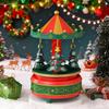 Carillon Giostra Albero di Natale: Regalo di Compleanno Creativo e Ornamento da Scrivania
