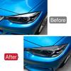 2Pcs  Evil Headlight Eyebrows Eyelid For BMW 4 Series F32 F33 F36 M4 420d 420i 425d 430i 435i 440i 2013- ABS Gloss