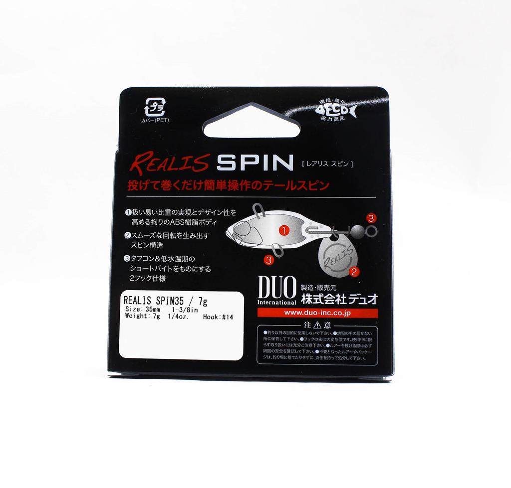 DUO Realis Spin 35mm 7 gram Spinner Bait Lure CDA3033 (3242)