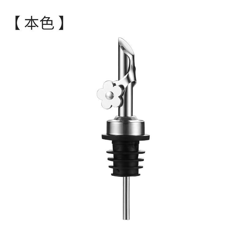 Stainless Steel Wine Pourer Cocktail Stopper Auto Opening Closing Cap Champagne Dispenser Oil Bottle Spout Bartender Bar Tool
