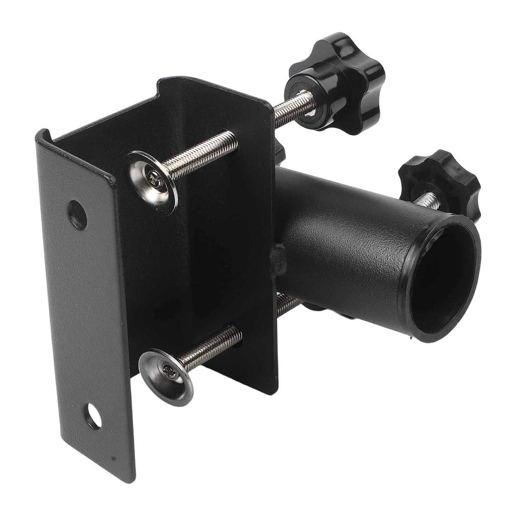Compact Balcony Parasol Support Fence Bracket Garden Bracket Robust Construction With Steel Rust-Resistant Paint Finish