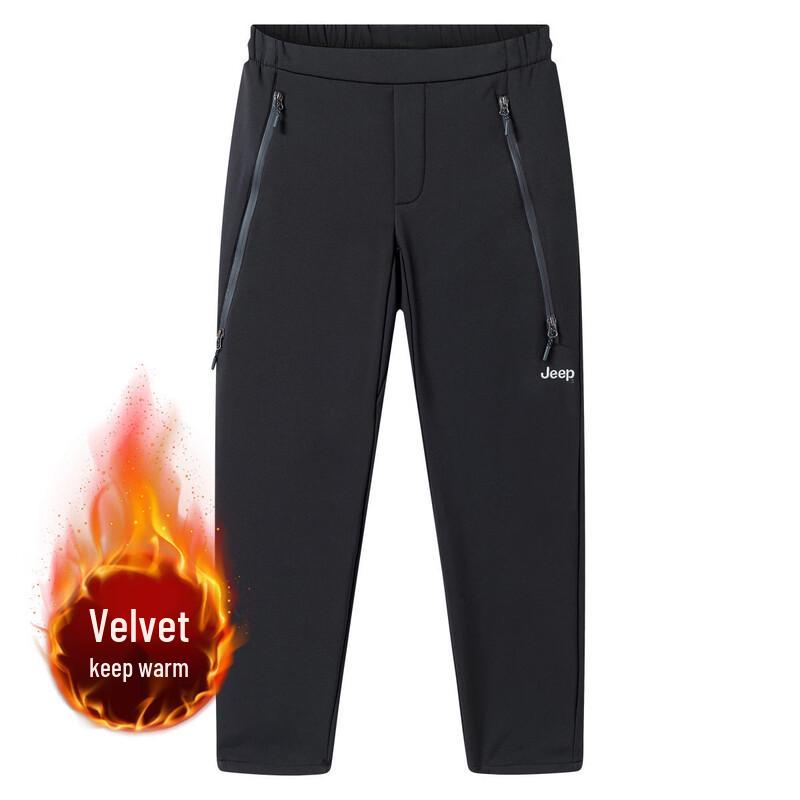 Jeep Men's Autumn Winter Casual Outdoor Hiking Pants