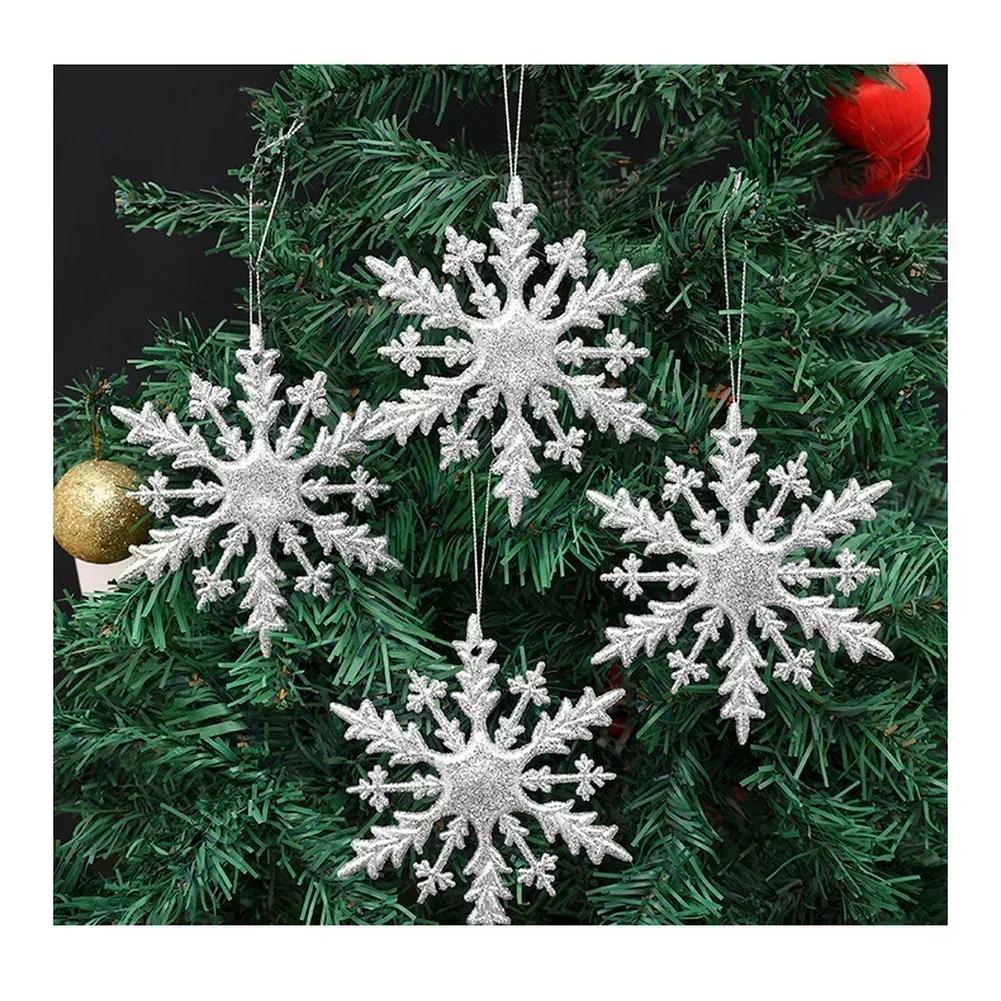 

Elegant Tree Decorations Hanging Tree Ornaments Acrylic Christmas Decorations Elegant Snowflake Design Festive Home Decor China Mainland