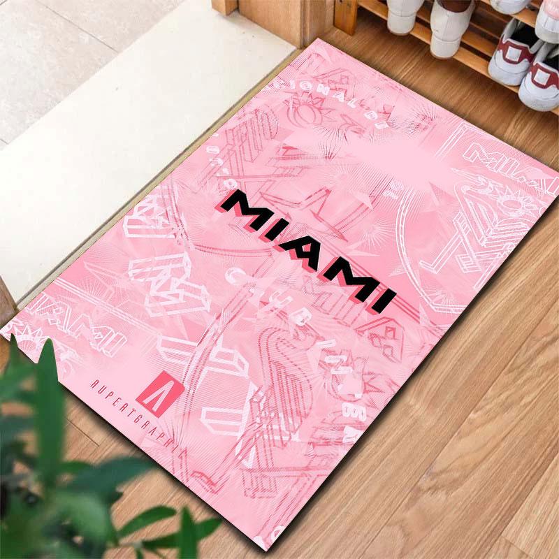 Inter Miami CF Carpet Rug for Living Room Bedroom Home Sofa Decoration,Kids play Non-slip Floor Mat