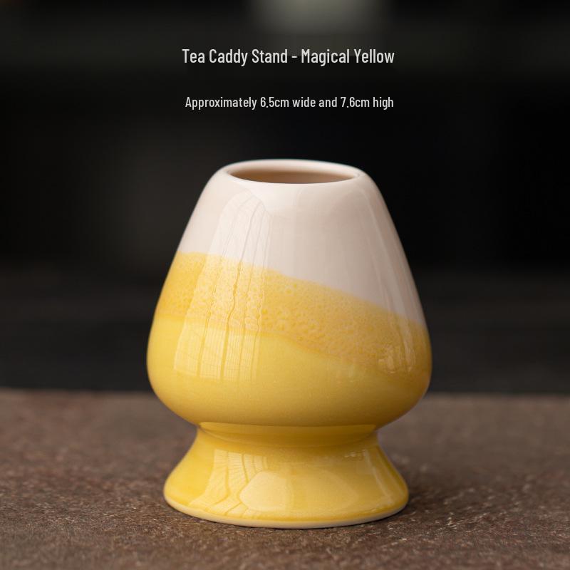 Japanese Ceramic Matcha Whisk Stand - Song Dynasty Tea Ceremony Accessory