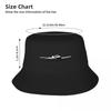 Piper Warrior PA28 classic light aircraft black and white Bucket Hat Golf Hat Man Sunscreen Luxury Brand Mens Caps Women's